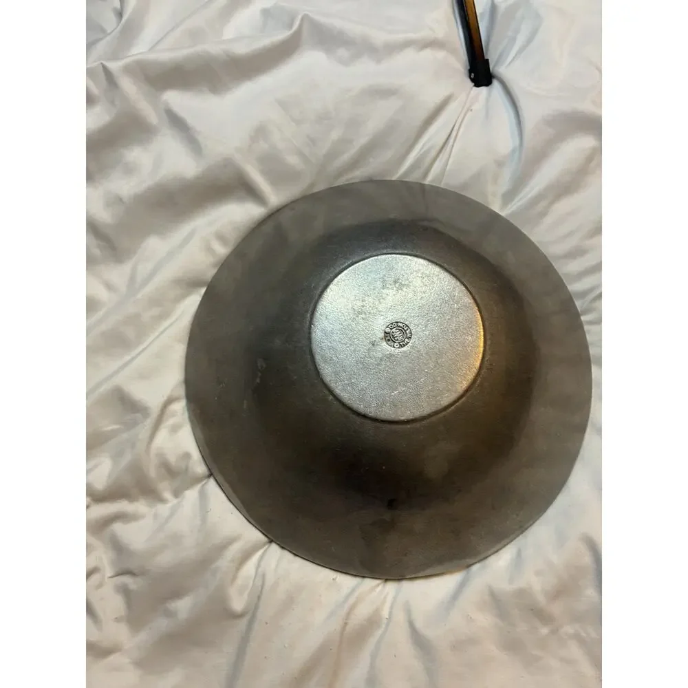 Wilton Pewter Fruit Design Serving Bowl Armetage Round- 13